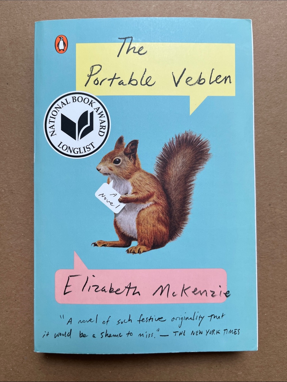 BUNDLE to Pay $4/book- The Portable Veblen by Elizabeth McKenzie